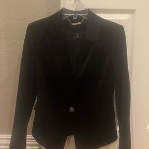 White House Black Market Elegant Dark Blazer